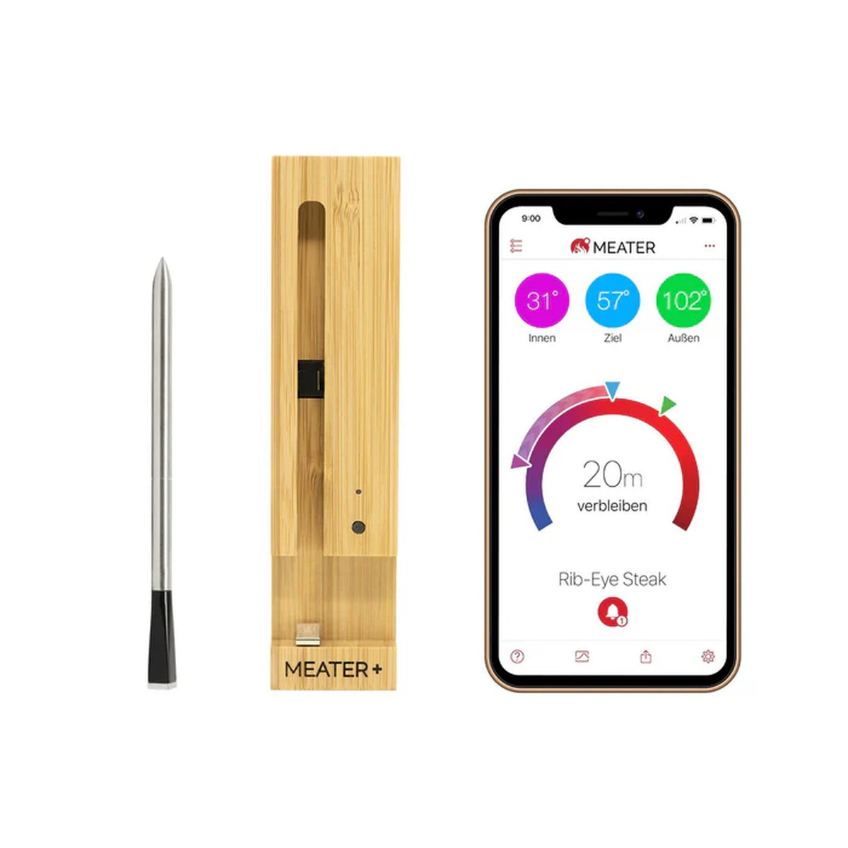 Meater Plus (Bluetooth-Fleischthermometer)