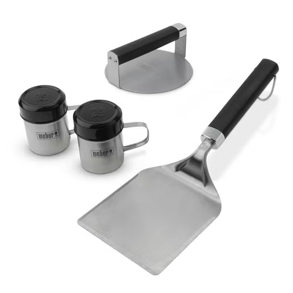 Smashed-Burger-Set für Plancha