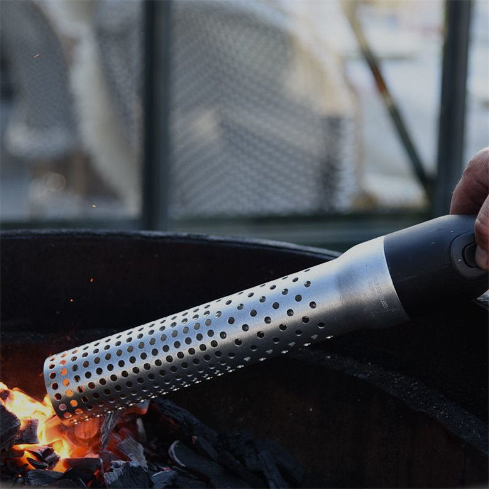 big green egg looftlighter the original anzuenden