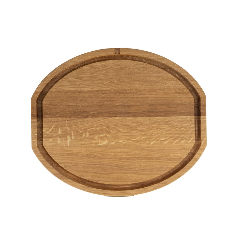 Big Green Egg Baas Board Eichenholz von Oben