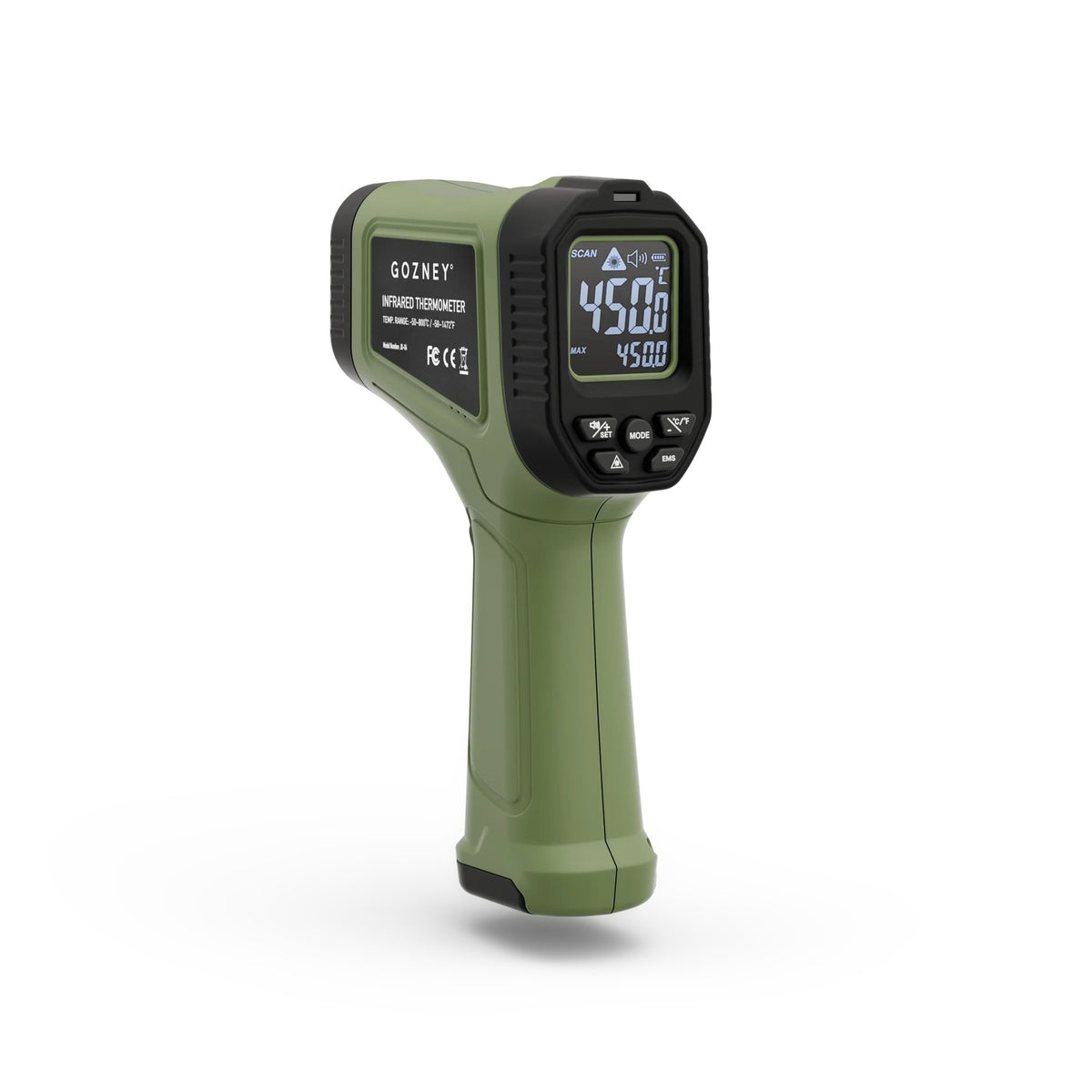Grozney Infrarot Thermometer Angewinkelt