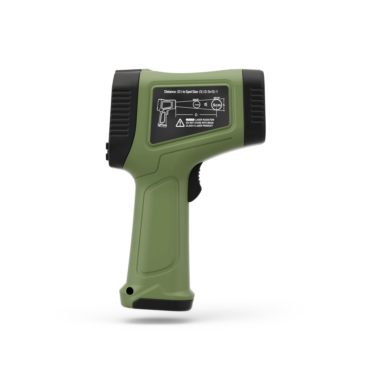 Grozney Infrarot Thermometer Seitlich