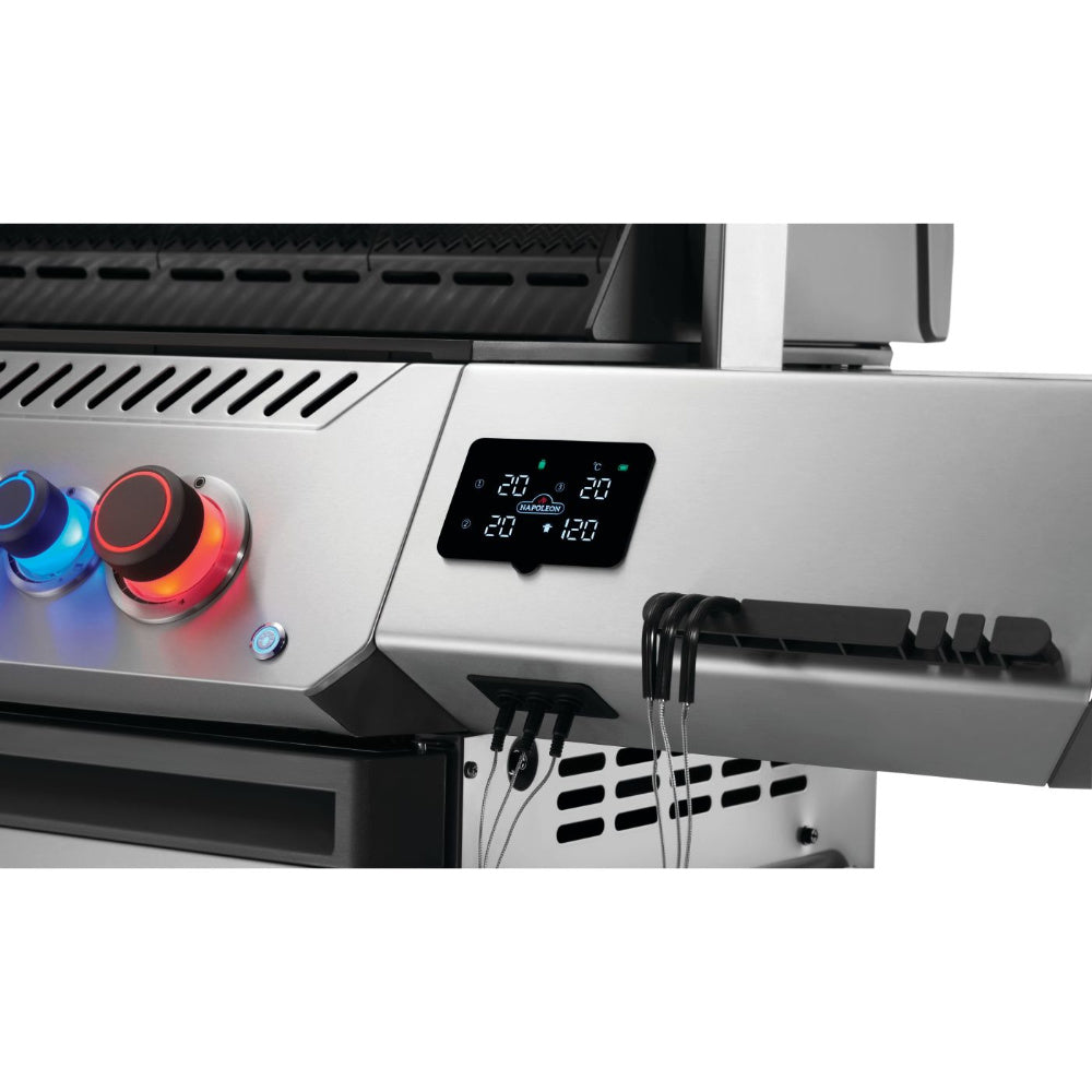 Napoleon Prestige 500 Connected RSIB Temperaturanzeige