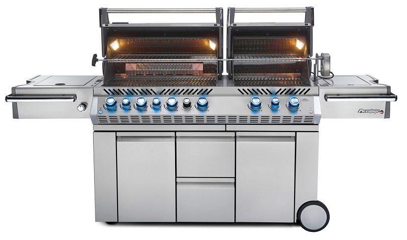 Napoleon Gasgrill Front open (Pro825)