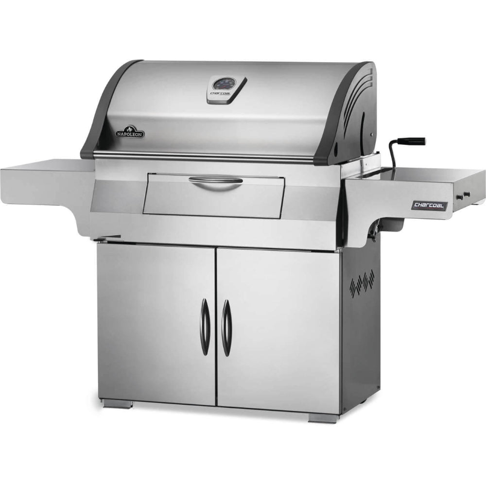 Napoleon PRO 605 Edelstahl Angewinkelt