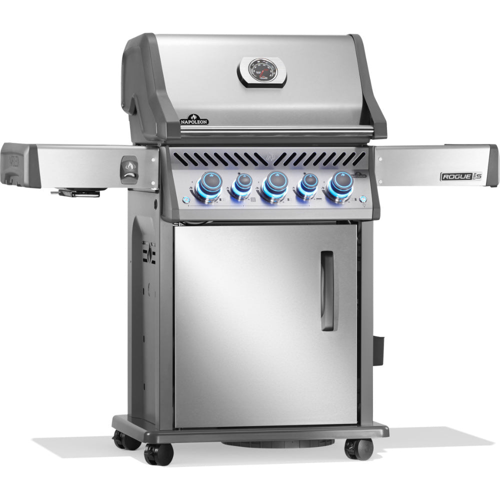 Napoleon Rogue PRO-S 425 Edelstahl Angewinkelt links