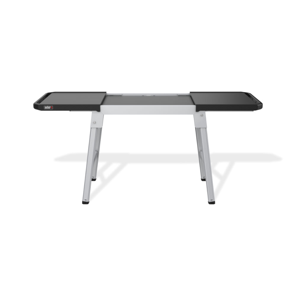 Weber_Grilltisch_ausziehbar_ausgezogen_frontal