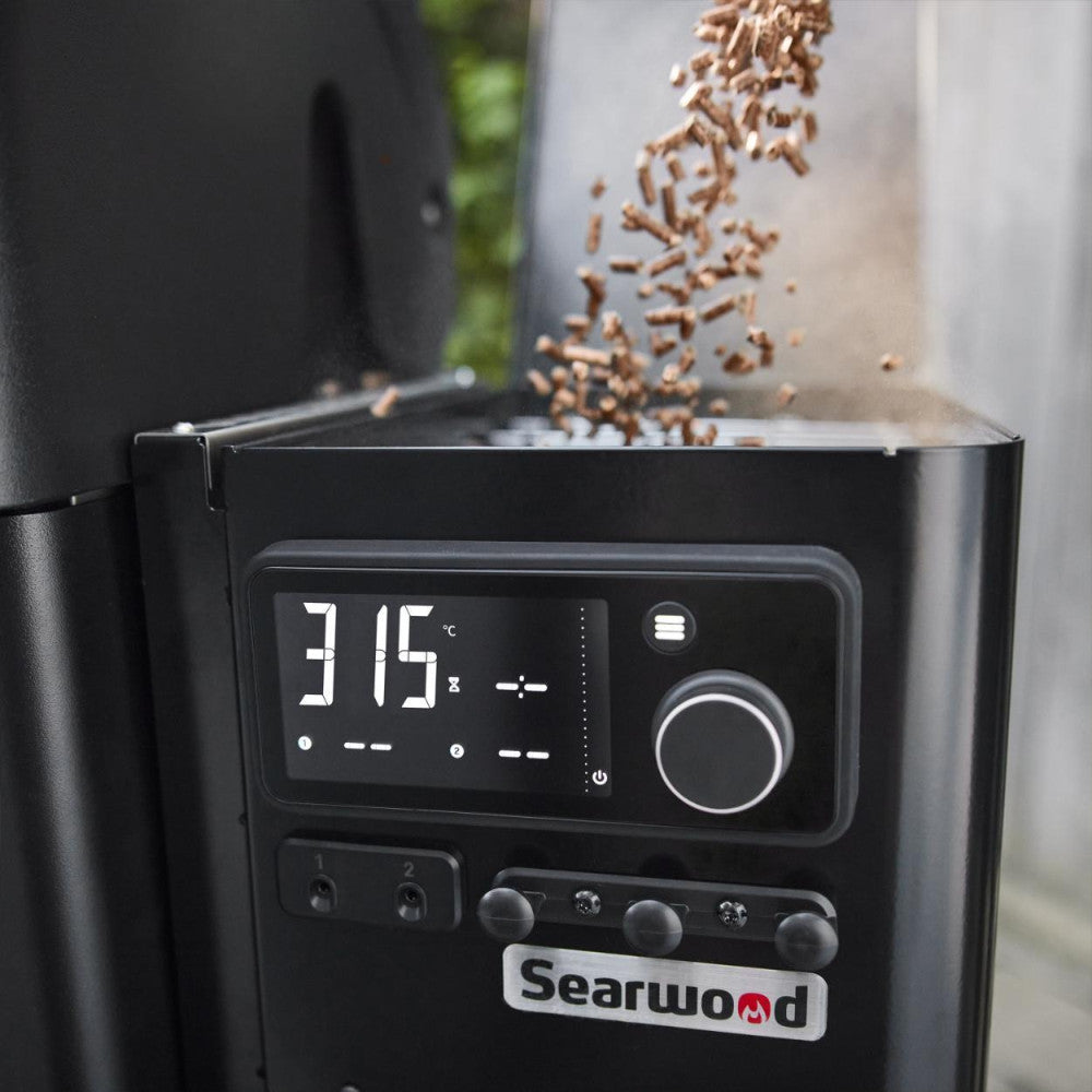 Weber_Searwood_XL_Black_Pellet_Behälter