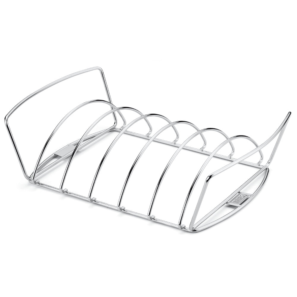 Spare-Rib-Halter & Bratenkorb gedreht