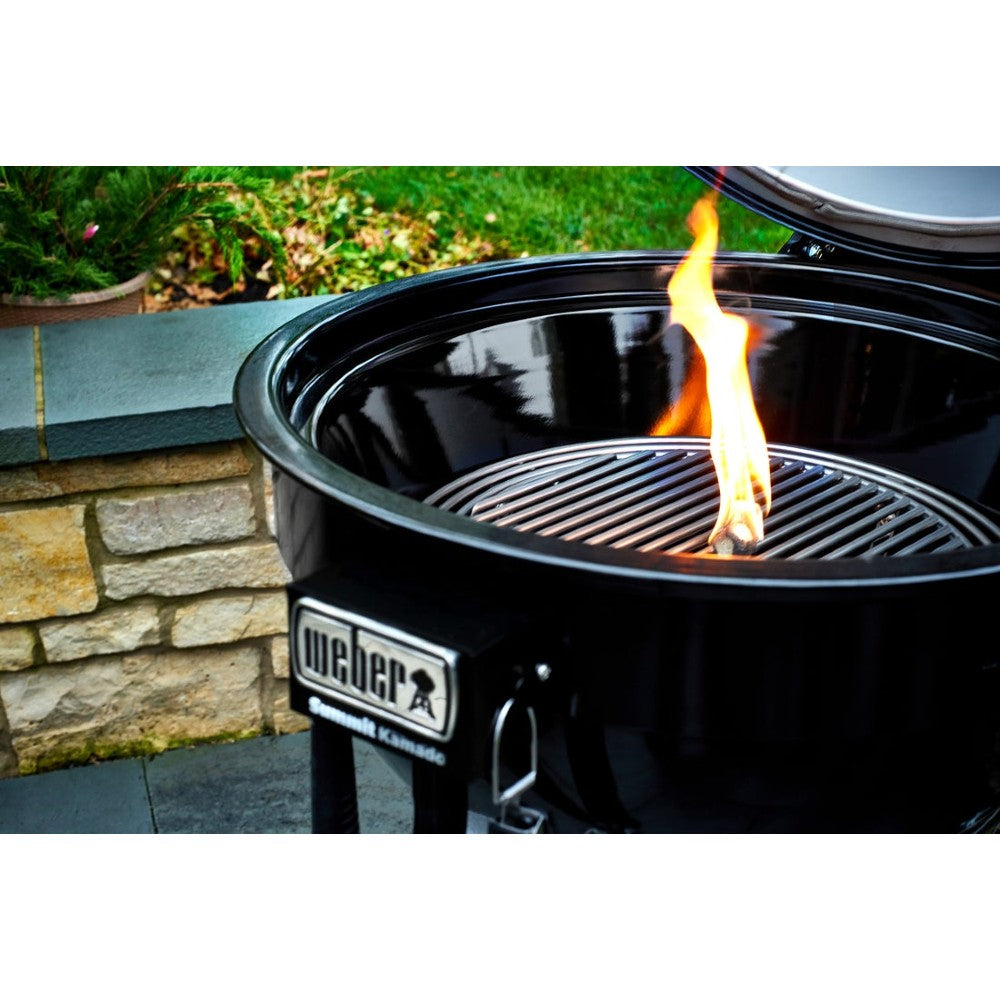 Weber Summit Kamado E6 Holzkohlegrill Holzkohlerost