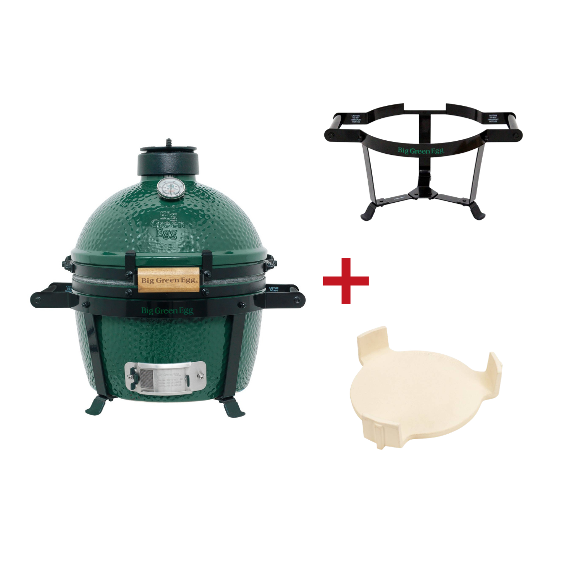 MiniMax inkl. EGG Carrier + ConvEGGtor (Holzkohlegrill)