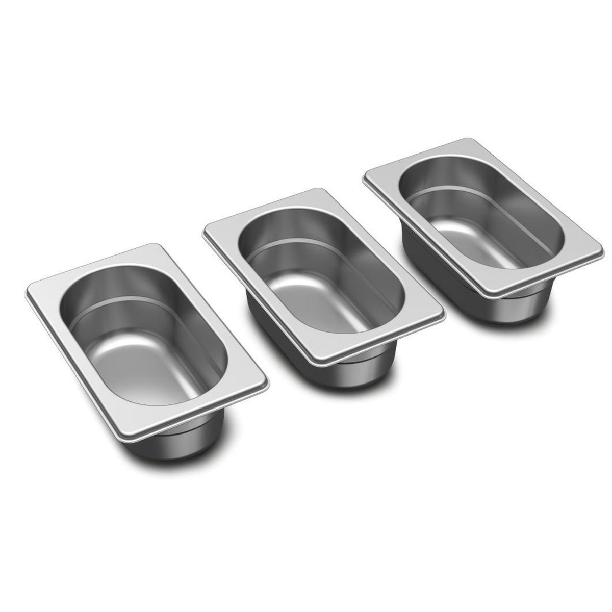 FlexTop3-Bowls Gar-/Lagerschalen, 3 Stück (Outdoorküchen-Zubehör)