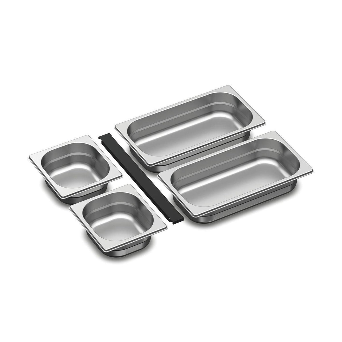 PrepManager Gar-/Lagerschalen Set für Schubladen der Größe S (Outdoorküchen-Zubehör)