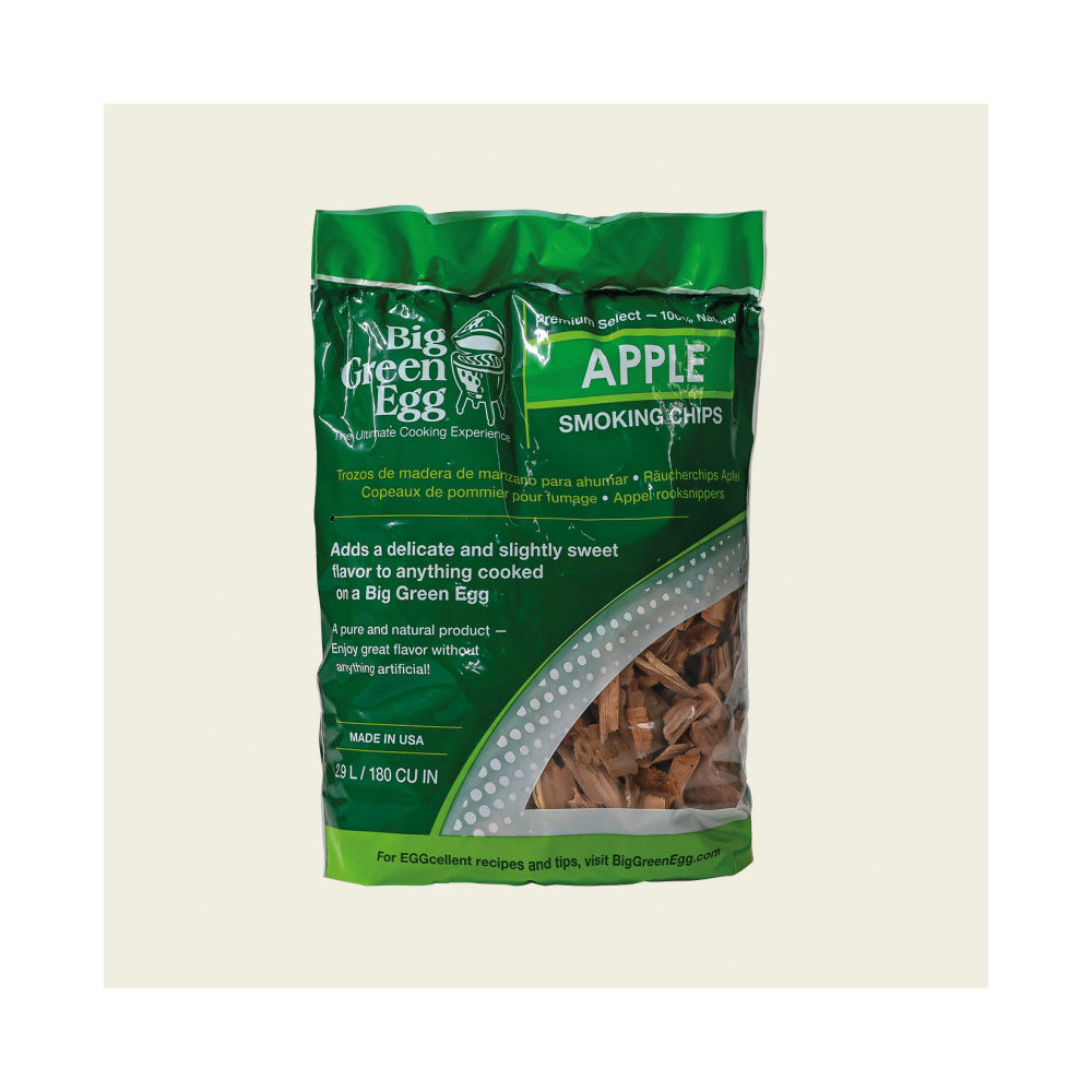 Big Green Egg Apfel Holz Chips Front
