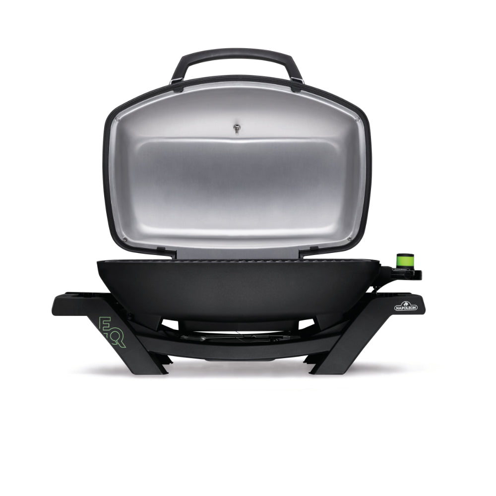 Napoleon Pro285e Elektrogrill Schwarz Front Offen
