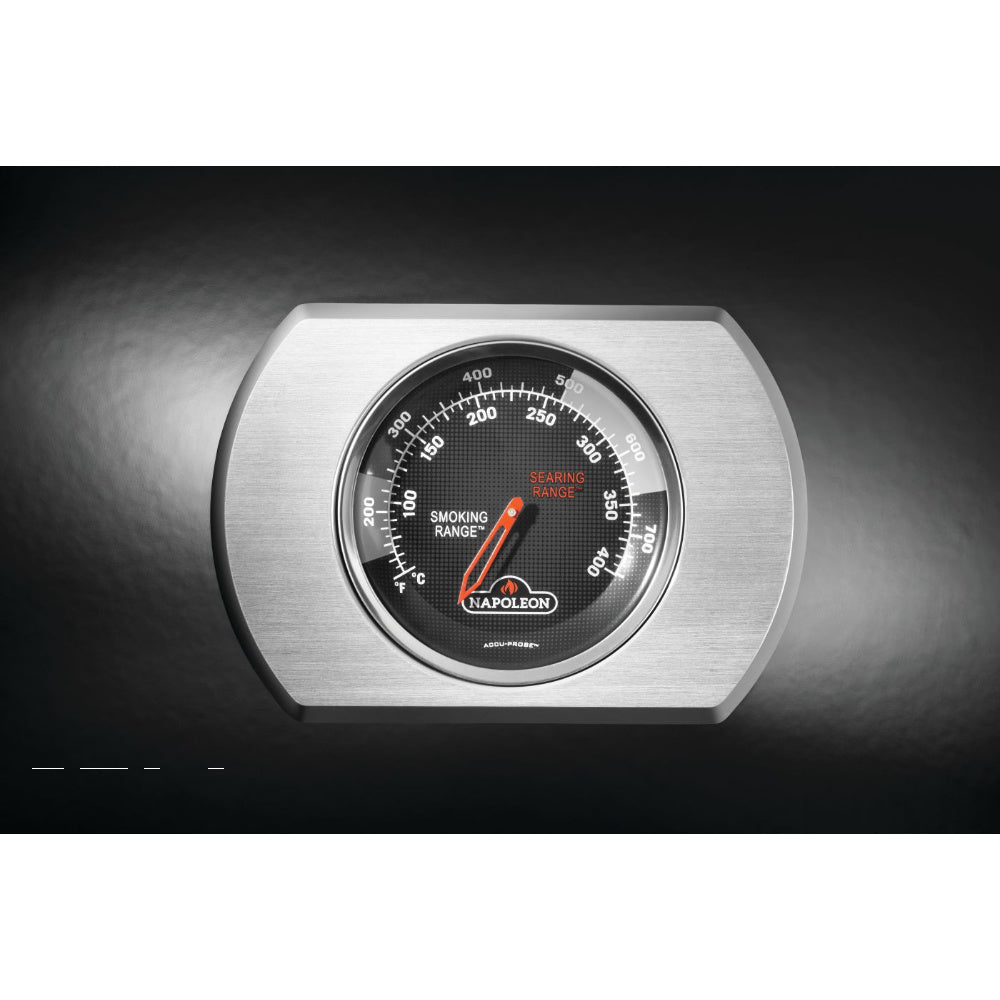 Napoleon Rogue 425 Schwarz Deckelthermometer