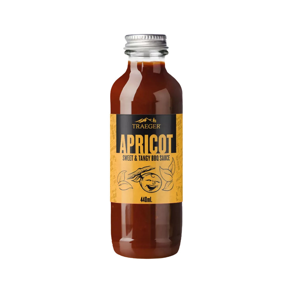 Traeger Aprikosen BBQ Sauce Glasflasche