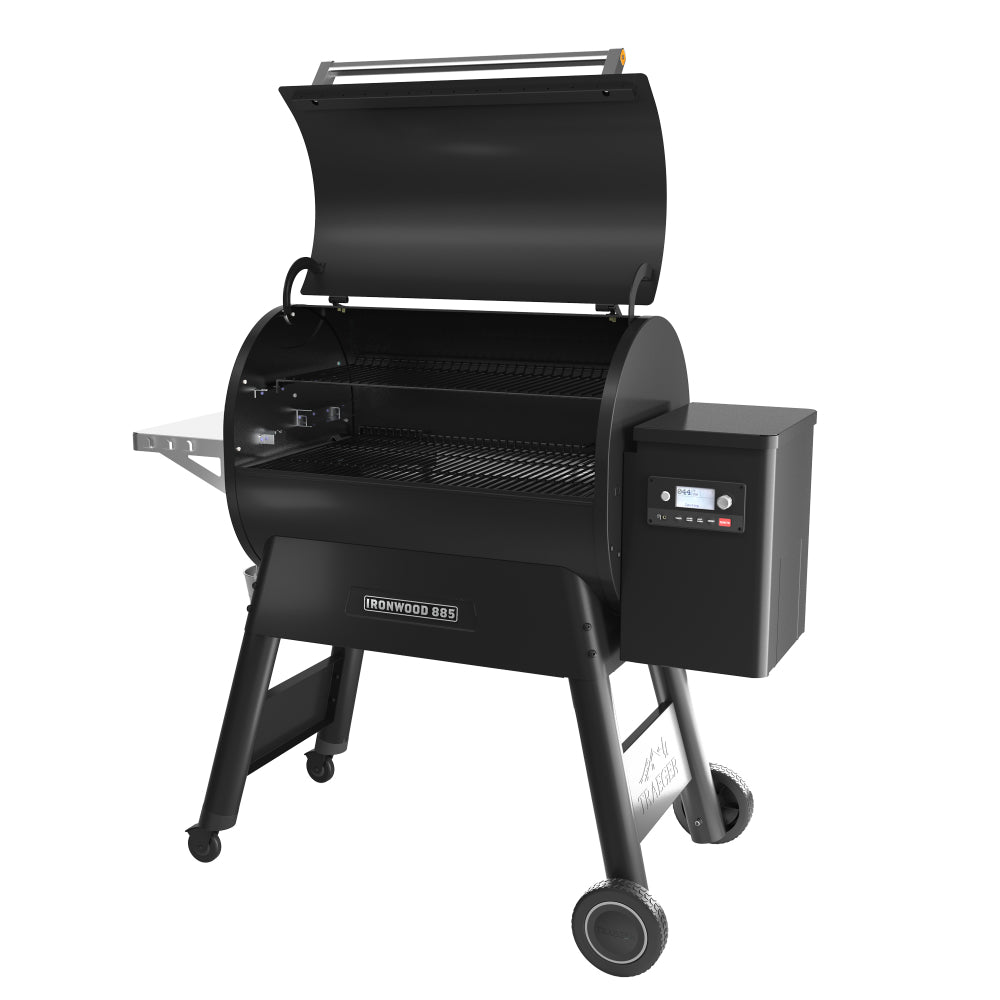 Traeger Ironwood-885 Pelletgrill offen