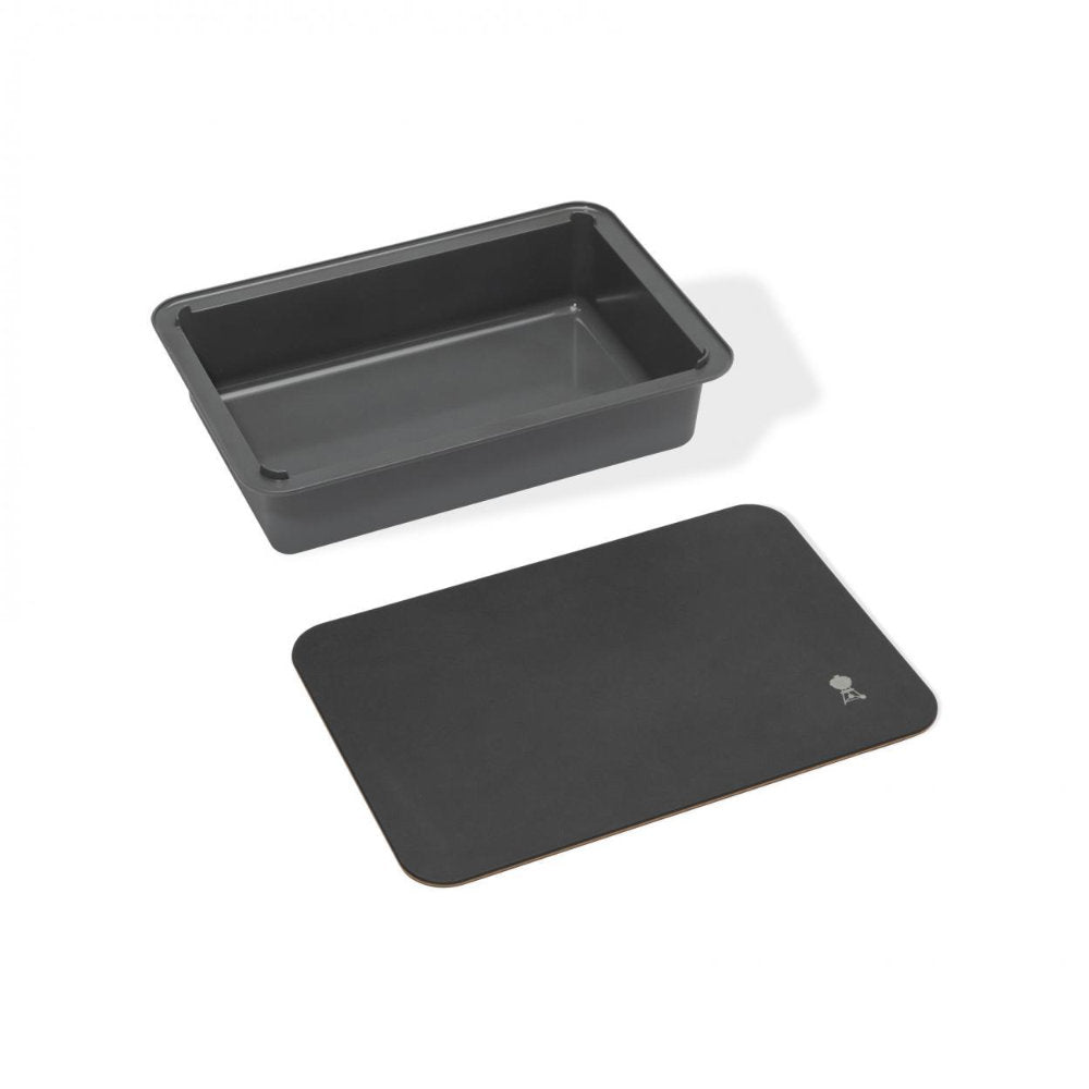 weber works box und schneidebrett main abdeckung