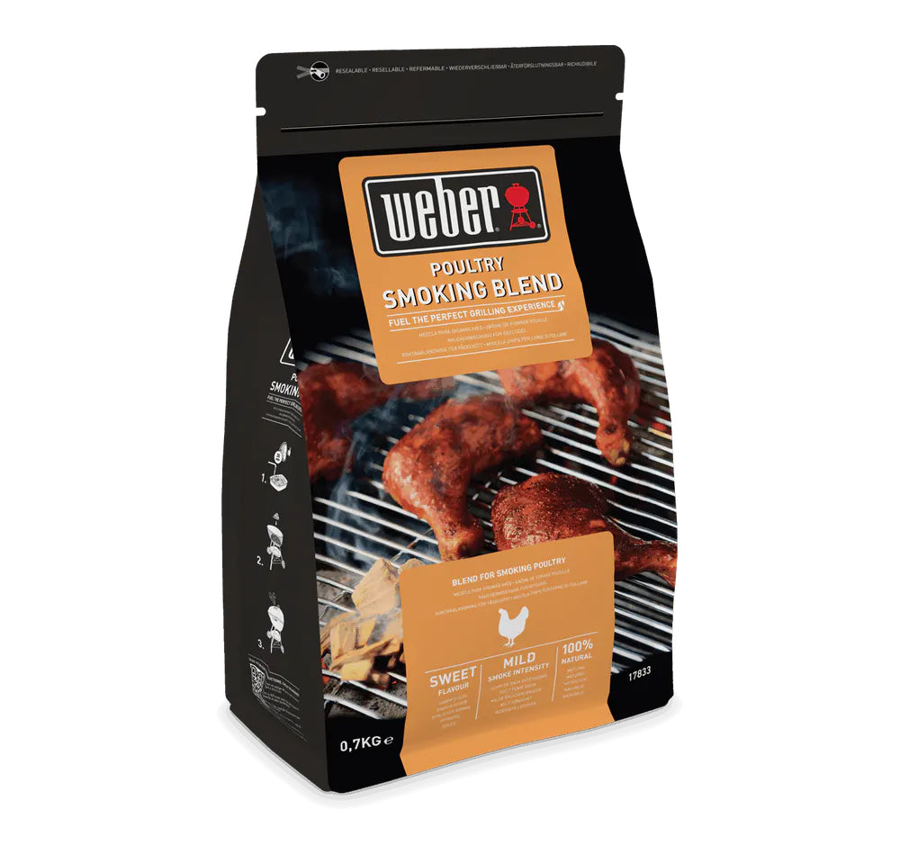Weber Raeucherchips Mischung fuer Gefluegelfleisch