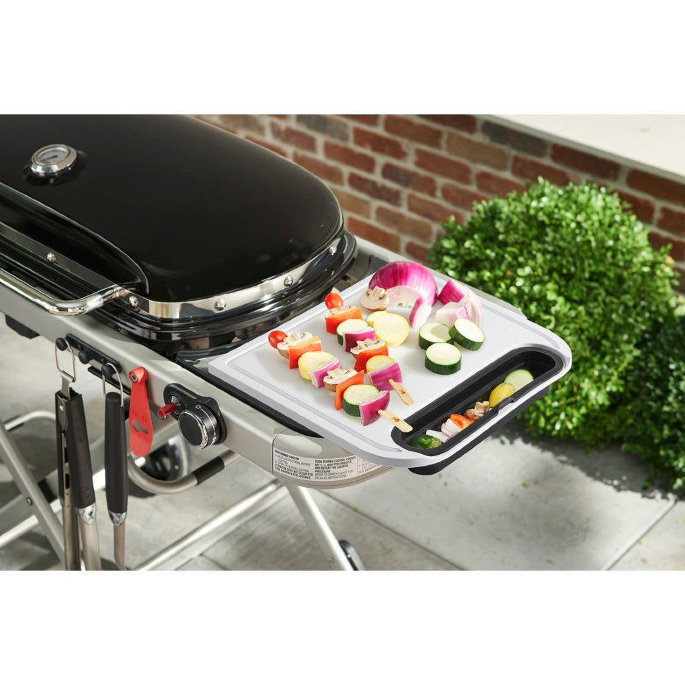 Weber Traveler Seitentisch Erweiterung Lifestyle